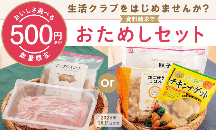 500円おためしサンプル